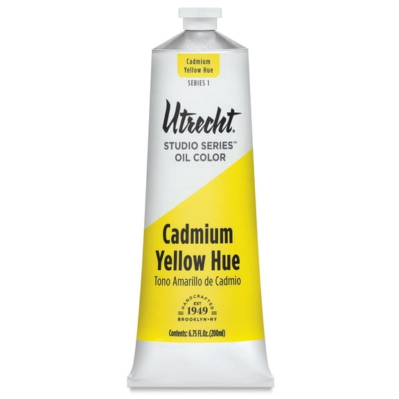 Utrecht Studio Series Oil Paint - Cadmium Yellow Hue, 200 ml tube