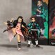 thumbnail image 2 of Demon Slayer Kamado Nezuko Figma 508-DX Tanjiro 498-DX Figura de acción Colección Modelo de juguete Gao Jinjia LED, 2 of 2