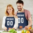 thumbnail image 4 of Denver Custom Aprons for Men Women, Personalized Football Style Apron with Name and Number, Customized Apron with Pockets Gift, 4 of 6