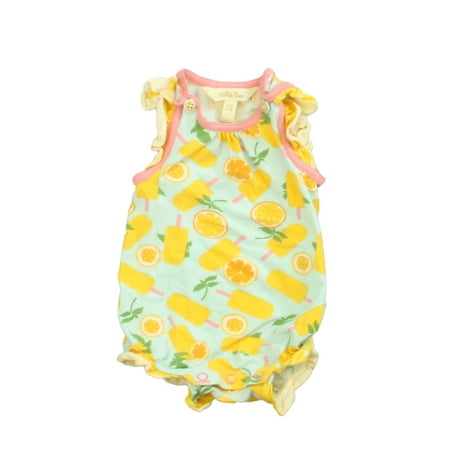 

Pre-owned Matilda Jane Girls Blue | Yellow Romper size: