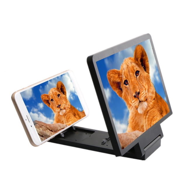 F1 Amplificador HD de 8,2 pulgadas Soporte ampliado Accesorios para teléfonos inteligentes (Negro) Hugtrwg Nuevos Originales