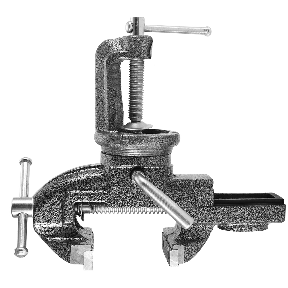 Bench Vise Desktop Vise Bottom Screw Rod LightDuty Trolleys For