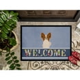 thumbnail image 3 of Carolines Treasures BB5659MAT Papillon Red White Welcome Door Mat Indoor Rug or Outdoor Welcome Mat 18x27 Doormat  27"L, 3 of 4