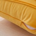 thumbnail image 3 of Juego de 2 fundas de almohada de 18 x 18, terciopelo holandés, línea en relieve, color sólido, fundas decorativas para cojines de granja, funda de almohada para sofá, dormitorio, coche, sala de estar (marrón café) BANYUO Electrónica, 3 of 7