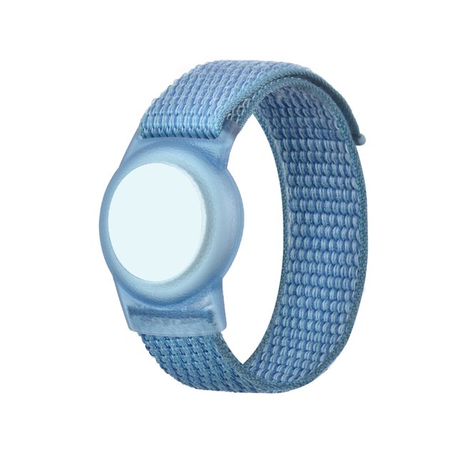 CSChome Protective Cover Kids Wristband Breathable Wear Resistant Adjustable Nylon Watch Band GPS Holder Protective Case AirTag