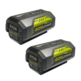 RYOBI PSK006 18V ONE+ Lithium-Ion 4.0 Ah Battery (2-Pack) and