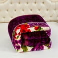 thumbnail image 2 of JML Fleece Sherpa Borrego Blanket 1 Piece,3 Ply Winter Warm Borrego Bed Blanket King 85"x93", 2 of 5