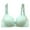 Green, variant on Ladies Lace Sexy No Steel Ring Bra Girl Gathered Adjustment Chest Underwear
