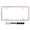 Bow Pink Camo, variant on XYZCANDO Fish Hunter Camo License Plate Frame Aluminum License Plate Frame Size 12.2 X 6.3 Inch Personalize Auto Parts Decoration with 4 Holes and Screws for US Vehicles