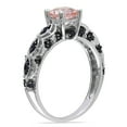 thumbnail image 3 of Everly Women's Morganite 10K White Gold Engagement Ring, 3 of 6