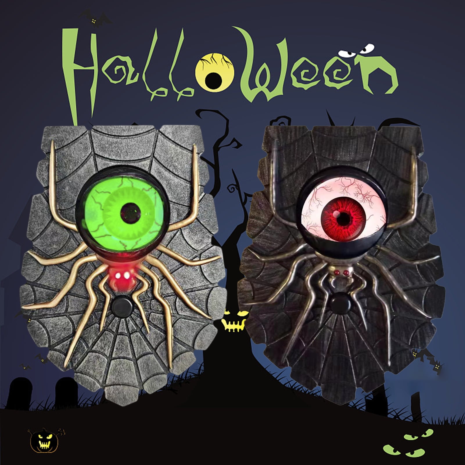 D-GROEE Halloween Decorations, Halloween Doorbell, Animated ...