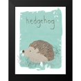 thumbnail image 2 of Vess, June Erica 12x14 Black Modern Framed Museum Art Print Titled - Critter Cameo I, 2 of 5