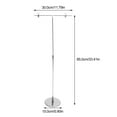 thumbnail image 2 of GOOHOCHY Professional Poster Display Stand Silver Stainless Steel 1Pack, 2 of 8