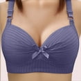 thumbnail image 2 of Dreluolixuan Wireless Bras with Support Bras Full Coverage Push Up Padded Wide Straps Bralettes Breathable Everyday Underwear, 2 of 8
