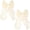 Beige, variant on 2Pcs Large Hair Bow Clips, Silk Yarn Ribbon Bow Hair Barrette for Women, Elegant Long Tail Bowknot French Hair Accessories for Wedding, Parties, Festivals