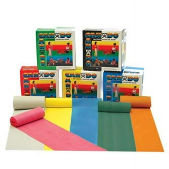 CanDo Latex Free Exercise Fitness Band Roll - 50 Yard