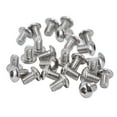 thumbnail image 1 of 100Pcs Button Head Socket Caps Screws, Galvanized Steel M4x0.7mm Hex Socket Caps Screws for Accuracy Machinery Industries, 1 of 7