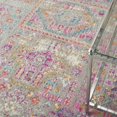 thumbnail image 5 of 5â€™ x 7â€™ Gray Distressed Ornamental Area Rug, 5 of 8