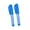Blue, variant on Ywmsfl 2 Pcs Fabric Marking Pencils Erasable Chalk Tailor Tools For Sewing Quilting Crafting Supplies