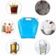 thumbnail image 4 of 2-Pack Foldable Water Storage Bag, 10L Portable Collapsible Water Container for Outdoor Activities, Camping, Hiking, Picnic, and BBQ Use, 4 of 5