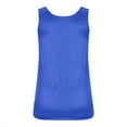 thumbnail image 5 of JIUKE Satin Tank Tops for Women Loose Casual Summer Scoop Neck Sleeveless Dressy Tunic Blouses Blue XL, 5 of 7