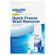 Equate Quick Freeze Wart Remover Treatment, 7 Liquid Applications