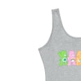 thumbnail image 4 of Care Bears Women's Bodysuit, Cheer Friend Racer Back Tank Top Bodysuit Heather - S, 4 of 6
