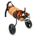 Mgoohoen Dog Wheelchair for Back Legs Adjustable Dog Wheelchairs with 2 Wheels Pet Doggy