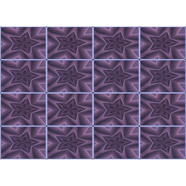 Ahgly Tapis Rectangulaire Lavable en Machine Intérieur Transitionnel Prune Violet, 6 Pieds x 9 Pieds