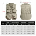 thumbnail image 7 of Travel Fishing Vest Breathable Fishing Travel Mesh Vest With Zipper Pockets Summer Work Vest For Outdoor Activities, 7 of 7