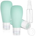 thumbnail image 3 of unbranded  Travel Bottles Toiletries Size Containers Cosmetic Tube Empty Small, 3 of 8