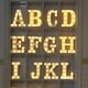 thumbnail image 1 of Xihbxyly Luces de Letras, Letrero Led Decorativo con Alfabeto, Caracteres Iluminados En Blanco Cálido, Versátil para Pared o de Pie, Decoración para Mesa de Fiesta, Decoración Navideña para El Hogar, 1 of 4