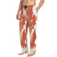 thumbnail image 5 of Traditional Chinese Patterns Men's Lightweight Pajama Bottoms Stretch Elastic Waist Side Pockets Spring Fall, 5 of 7