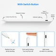 thumbnail image 4 of Stylus Pen for Apple iPad (2018 to 2022), Palm Rejection,Adsorption for iPad Pro (11/12.9 in), iPad 6/7/8/9 /10 ,iPad Mini 5/6 ,iPad Air 3rd/4th ,ipad Pen with Switch Button, 4 of 8