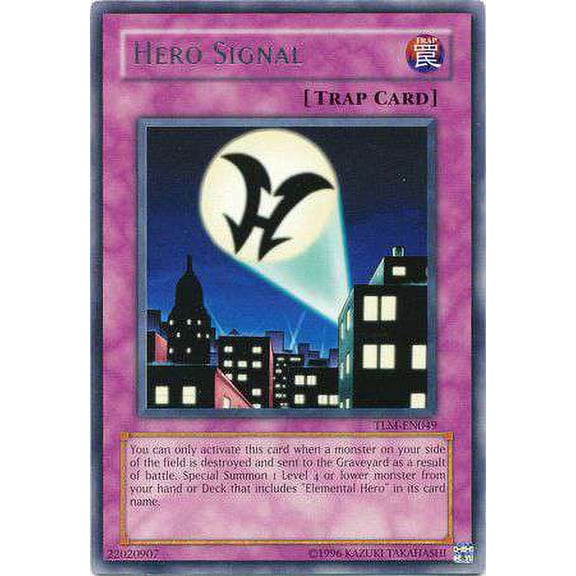 YuGiOh The Lost Millennium Rare Hero Signal TLM-EN049