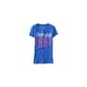 thumbnail image 1 of Camiseta Adornada Aeropostale con Números Reflectantes para Mujer Azul Extra Pequeña, 1 of 1