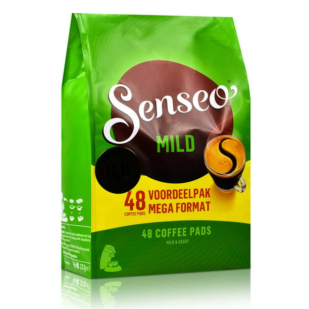 Baron Verwachting Noord West Douwe Egberts SENSEO Coffee 48 Pods/Pads Espresso *Mild & Gentle* -  Walmart.com