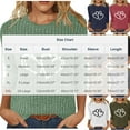 thumbnail image 3 of Weiqiqre Women Clothing Long Sleeve Tops Graphic Tee Casual Loose Crew Neck T Shirts, 3 of 6