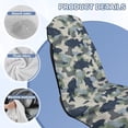 thumbnail image 6 of KUIFORTI Fish Camouflage Car Seat Towel Covers with Storage Bag Soft Athletic Running Towel Seat for Yoga,Gym,Workout,Sports,Running,Camping and Beach Car Accessories, 6 of 7