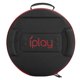 thumbnail image 1 of Sac de rangement pour bague de fitness EVA noir et rouge, sacoche de voyage portable pour Switch, 1 of 4