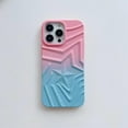 thumbnail image 3 of JTCASES Compatible with iPhone 15 Pro Max Case, Upgraded Slim Glitter Silicone Case Gradient Color Design TPU Shockproof Non-Slip iPhone 15 Pro Max Cover 6.7 inch 2023, Pinkblue, 3 of 11