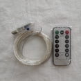 thumbnail image 1 of Cadena de lámpara de alambre de cobre con control remoto por USB, lámpara de decoración navideña para bodas, cadena de lámpara de estrella de alambre de cobre LED, 1 of 1