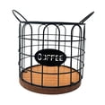 thumbnail image 1 of Coffee Pod Holder Coffee Capsule Storage Basket for Cafes Kitchen Countertop L, 1 of 8