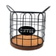 thumbnail image 1 of Soporte para cápsulas de café, almacenamiento para cápsulas de café, organizador de encimera, cápsula de café moderna negro, 1 of 9