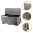 thumbnail image 6 of BESTONZON Compact Grey Clothes Storage Box for Wardrobe and Bedroom Organization, 6 of 7