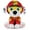 Red/ Yellow / White, variant on PAW Patrol Jungle Pups, Marshall 8-Inch Plush Toy
