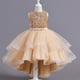 thumbnail image 1 of Flor Niñas Princesa Lentejuelas Bebé Boda Navidad Fiesta Trailing Vestido Adolescente Niños Elegantes Vestidos Para 3-15 Años, 1 of 3