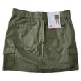thumbnail image 2 of Social Standard Women's Hero Stretch Cargo Mini Skirt (Cypress, S), 2 of 3