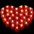 thumbnail image 3 of Led Heart-shaped Electronic Candle Red Light, 3 of 8