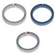 thumbnail image 1 of Llavero De 3PCS, Mosquetón Circular Con Tórico, Hebilla De Resorte Con Clip A Presión, Accesorio Organizador A Prueba De Herrumbre 18mm Baoblaze Llavero redondo Mosquetón, 1 of 8
